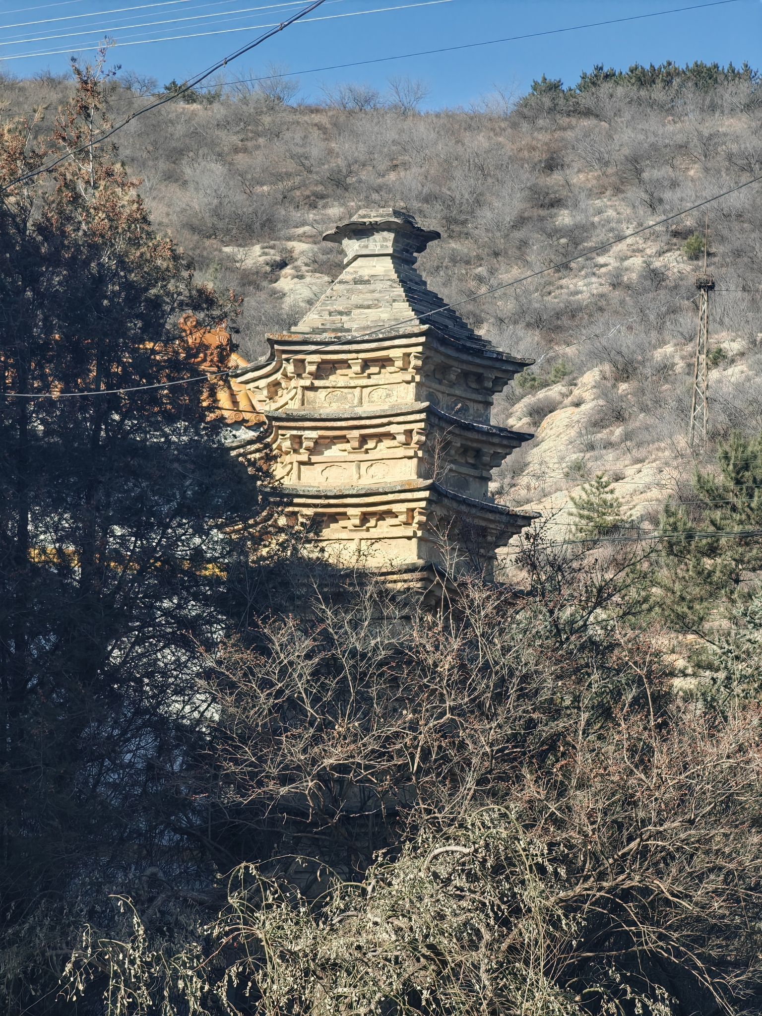 瑞云寺塔实景照片