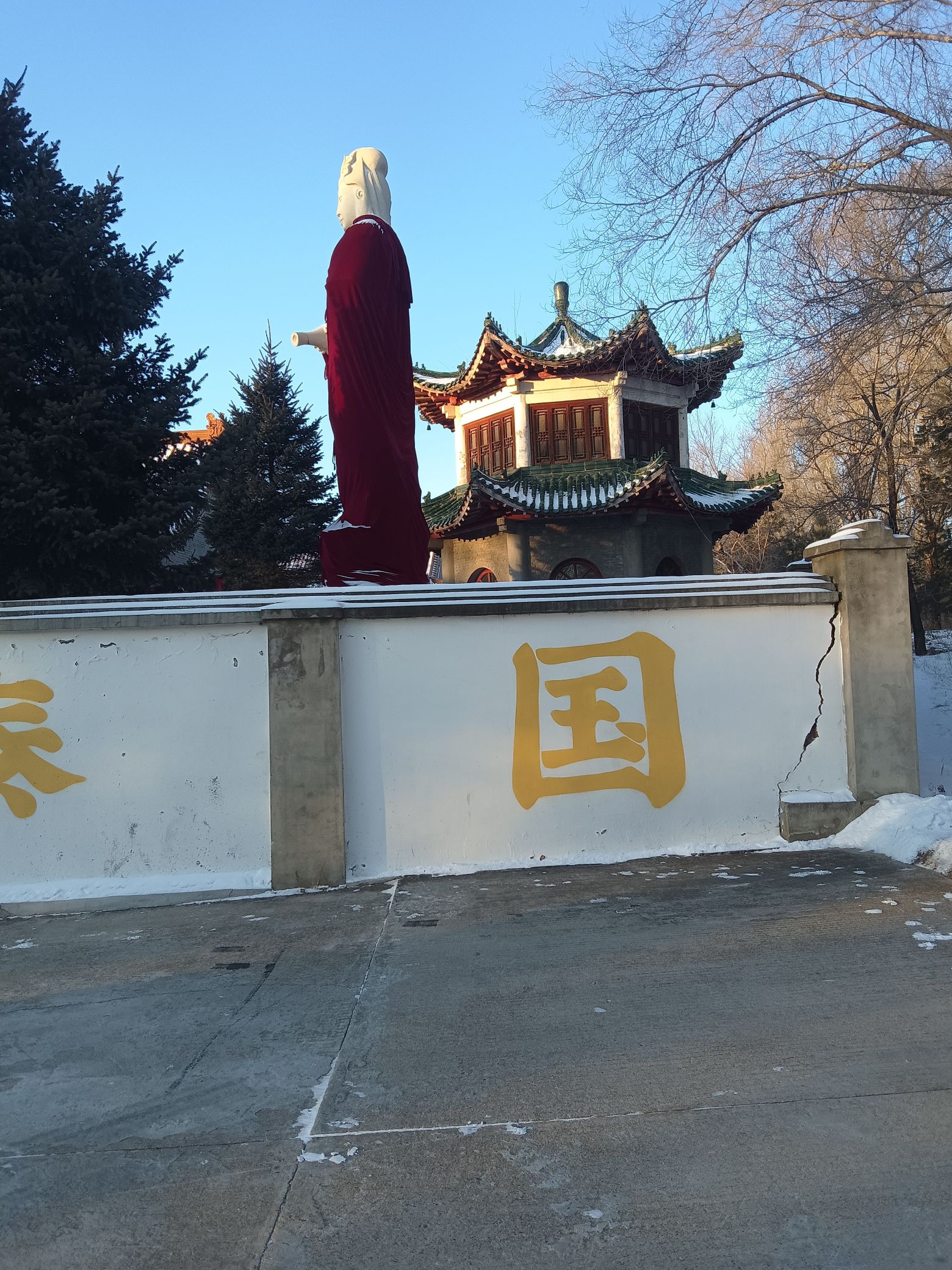 圣泉寺实景照片