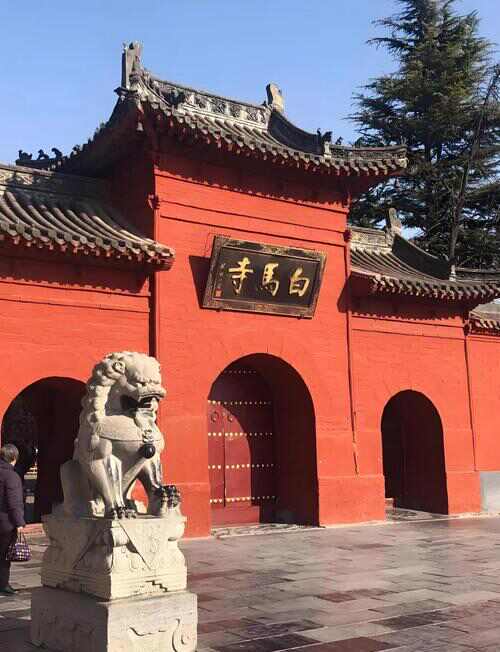 白马老师庙实景照片
