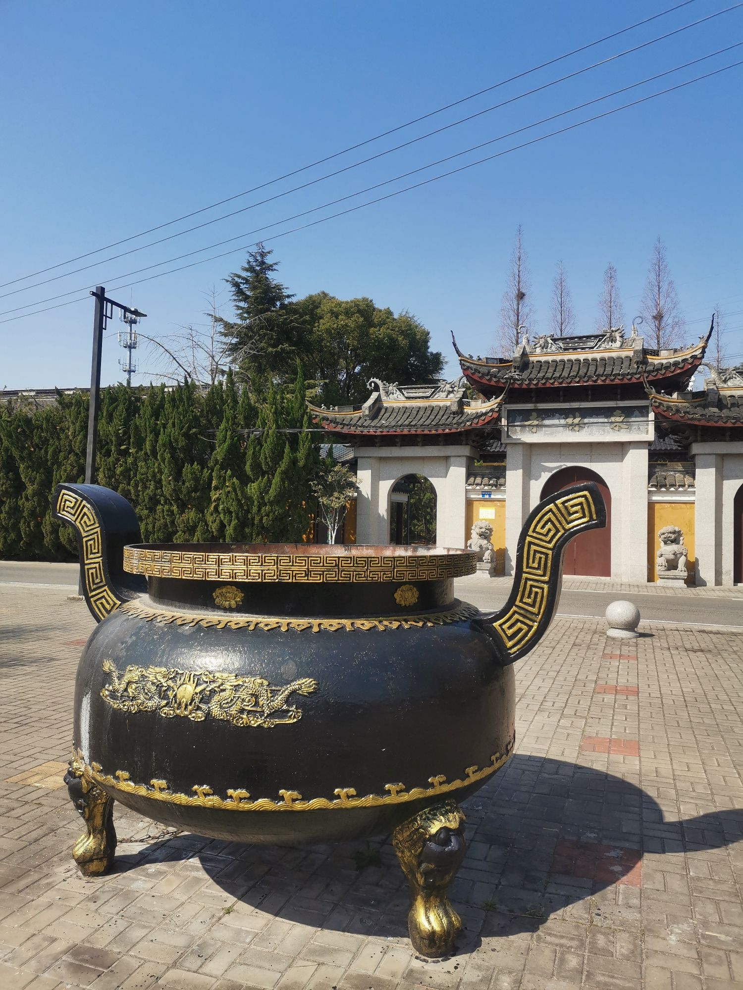 东林寺实景照片