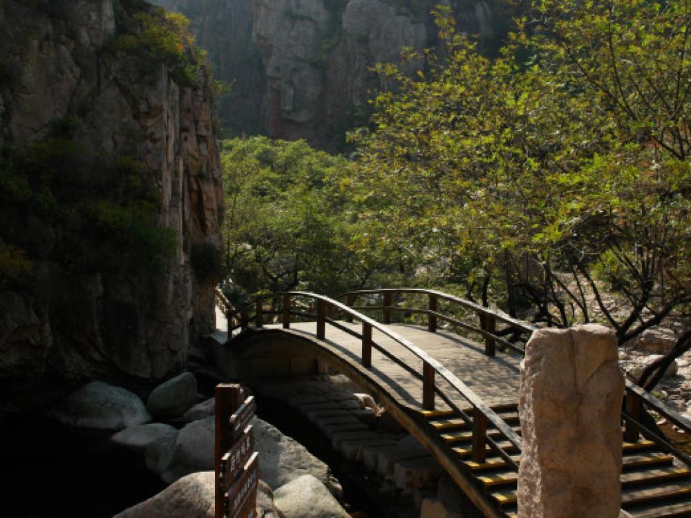 崂山风景区九水游览区景点图片