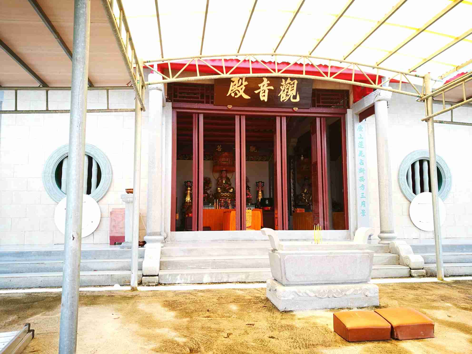 赤山古庙实景照片