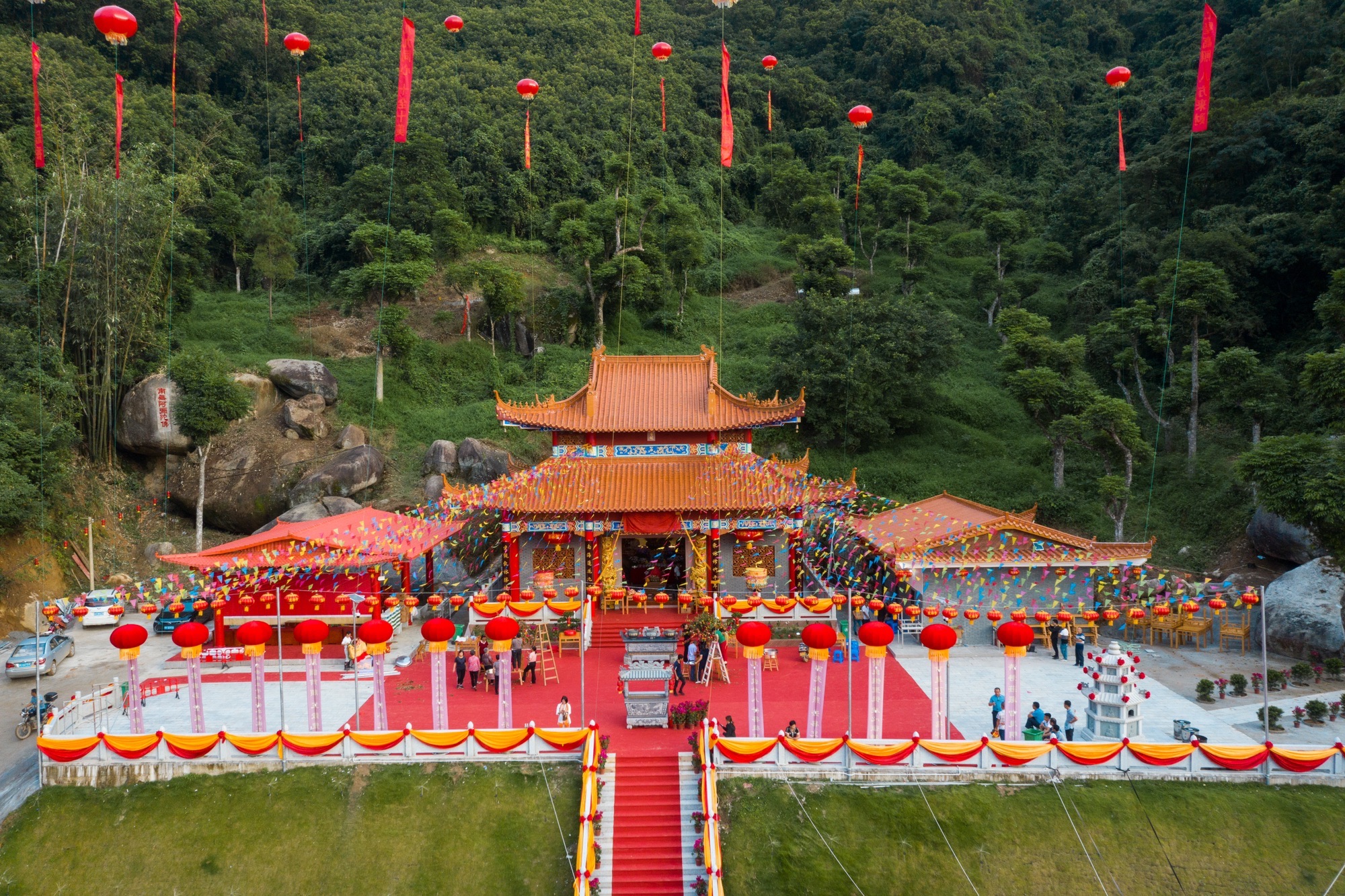 东林寺实景照片