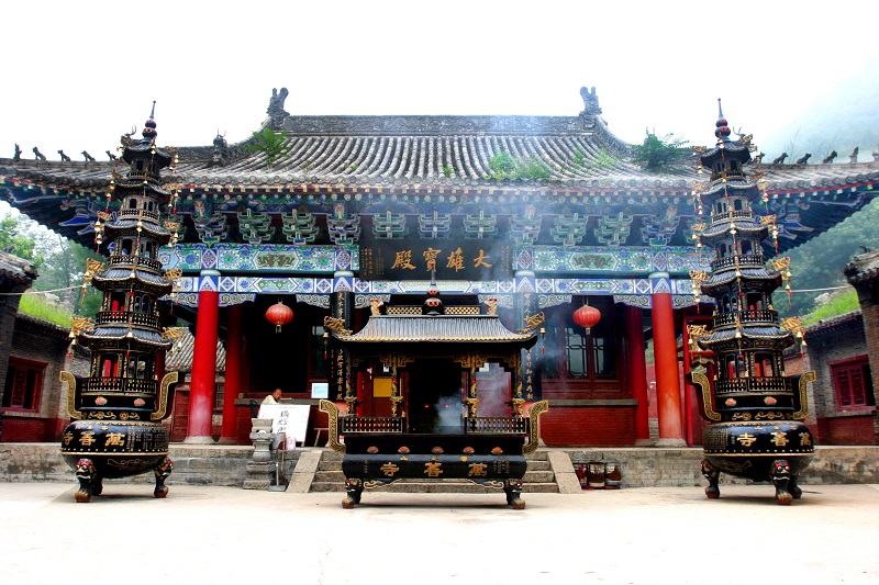 焦作云台山风景名胜区-大雄宝殿实景照片