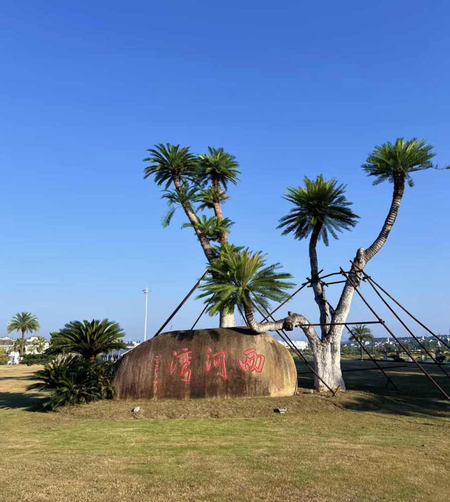 西河湾沙滩公园景点图片