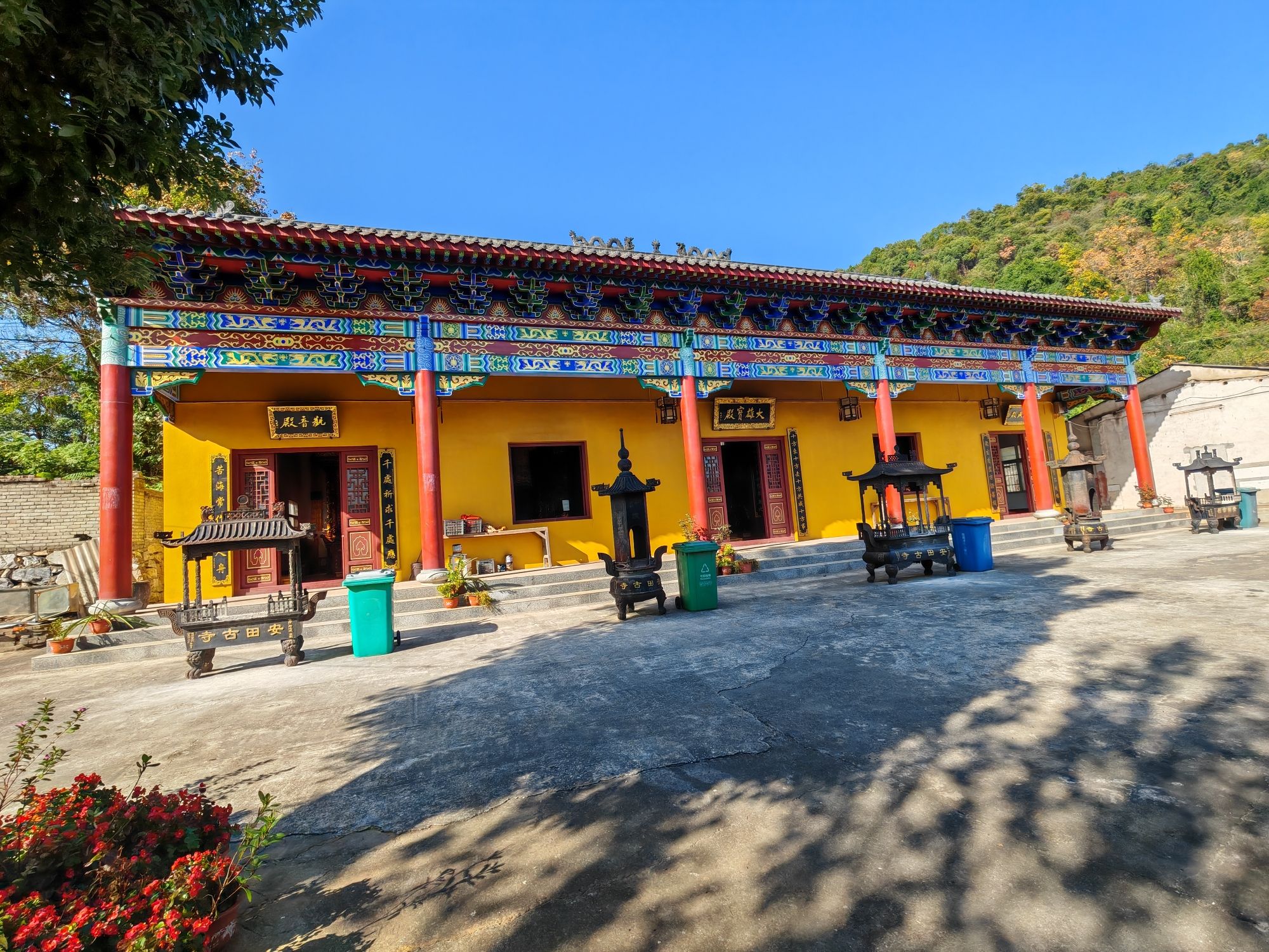 安田古寺实景照片