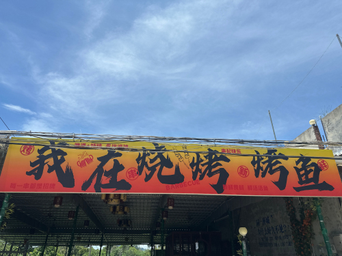 我在烧烤.烤鱼