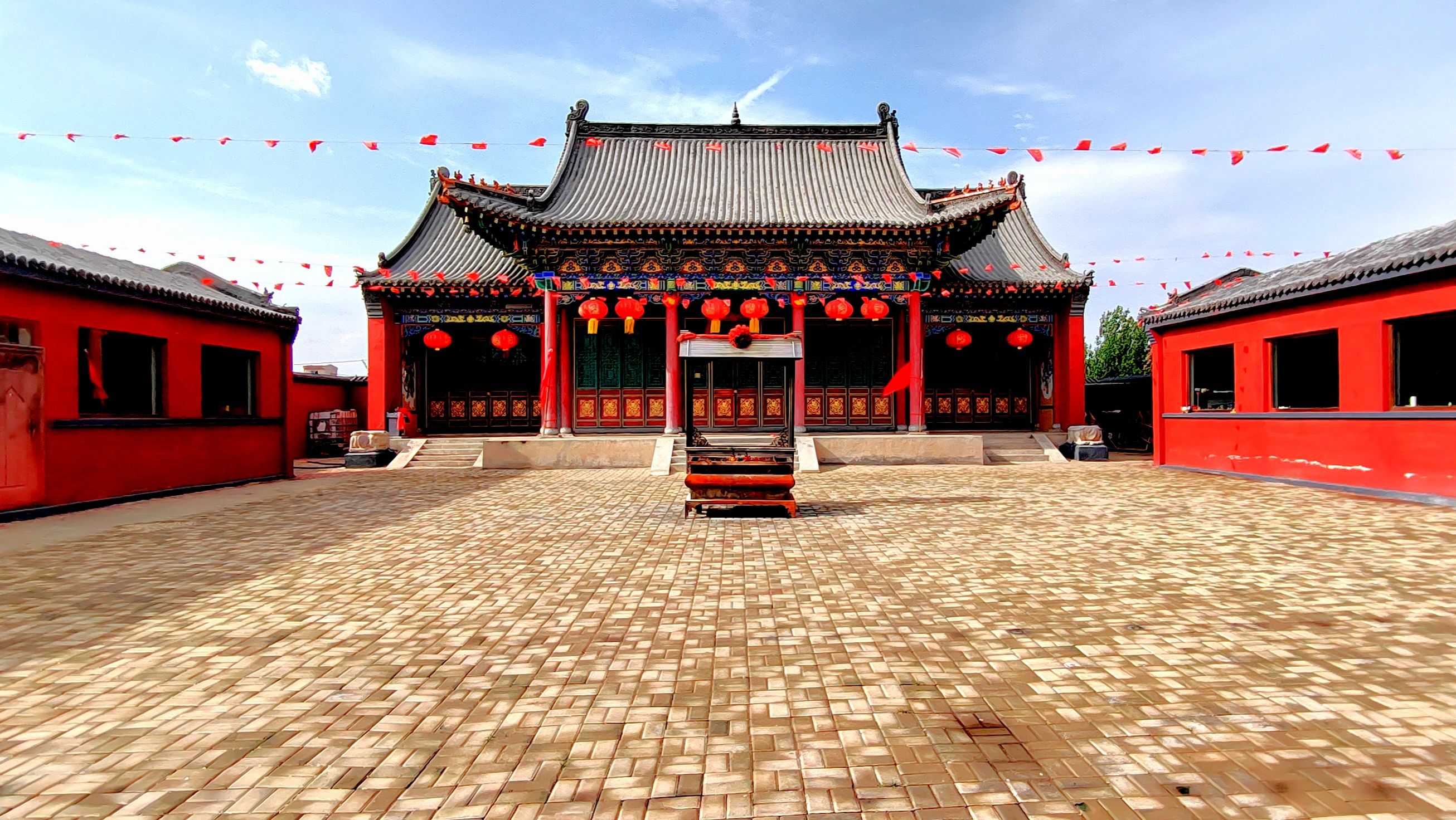 后村灵应寺实景照片