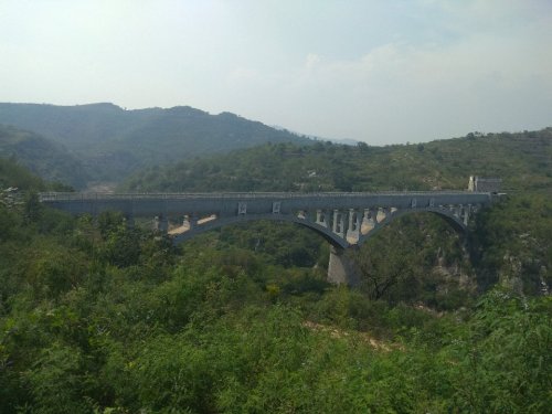 跃进渠红旗渡槽风景区旅行图片 1