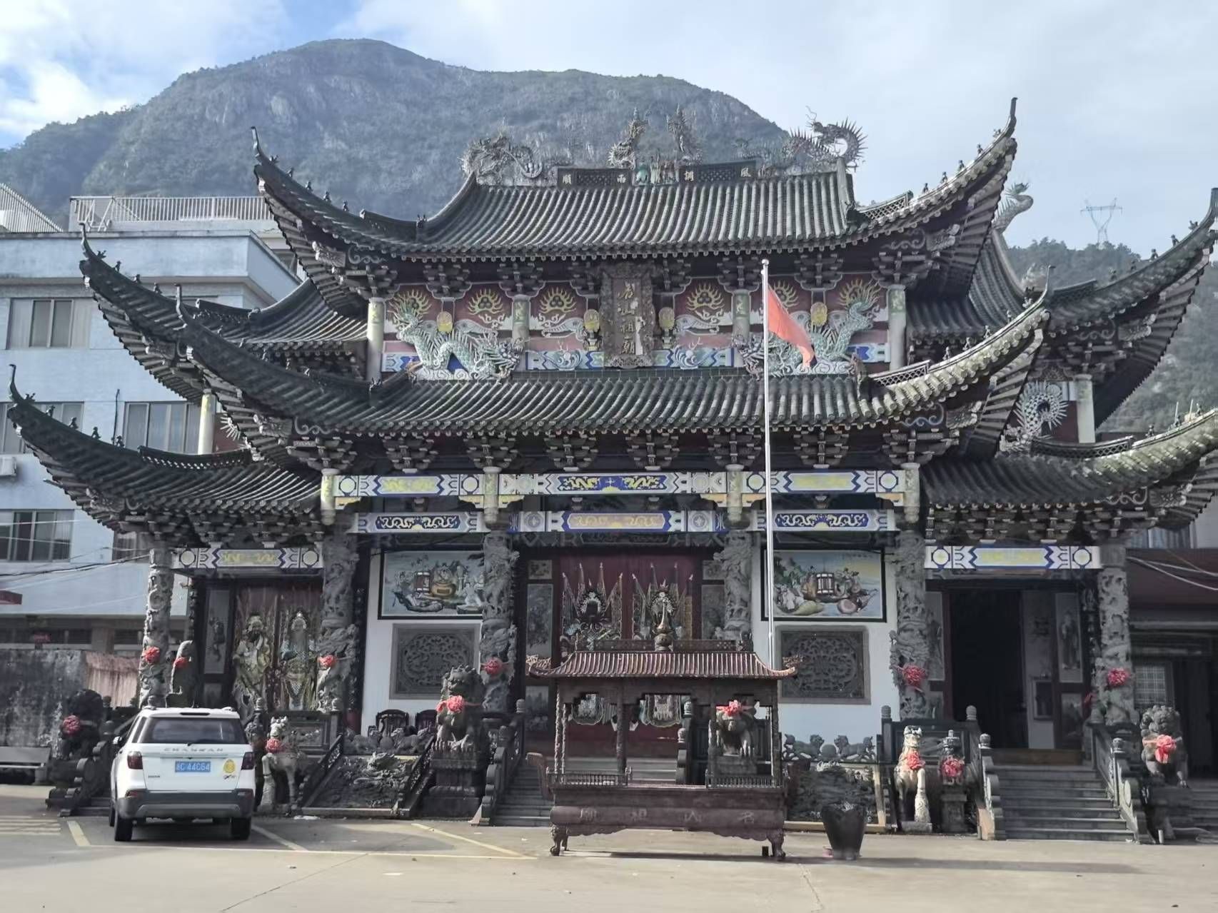 名山祖庙实景照片