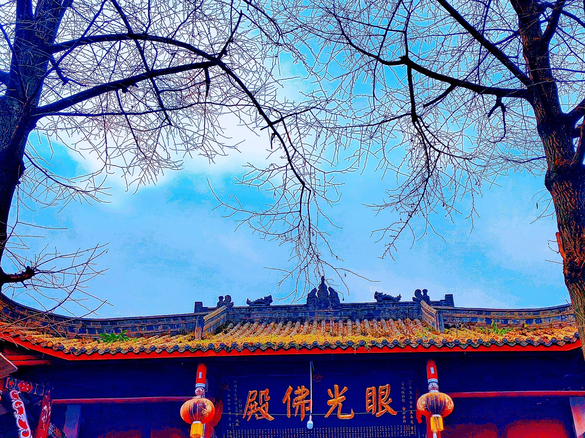 佛光寺实景照片