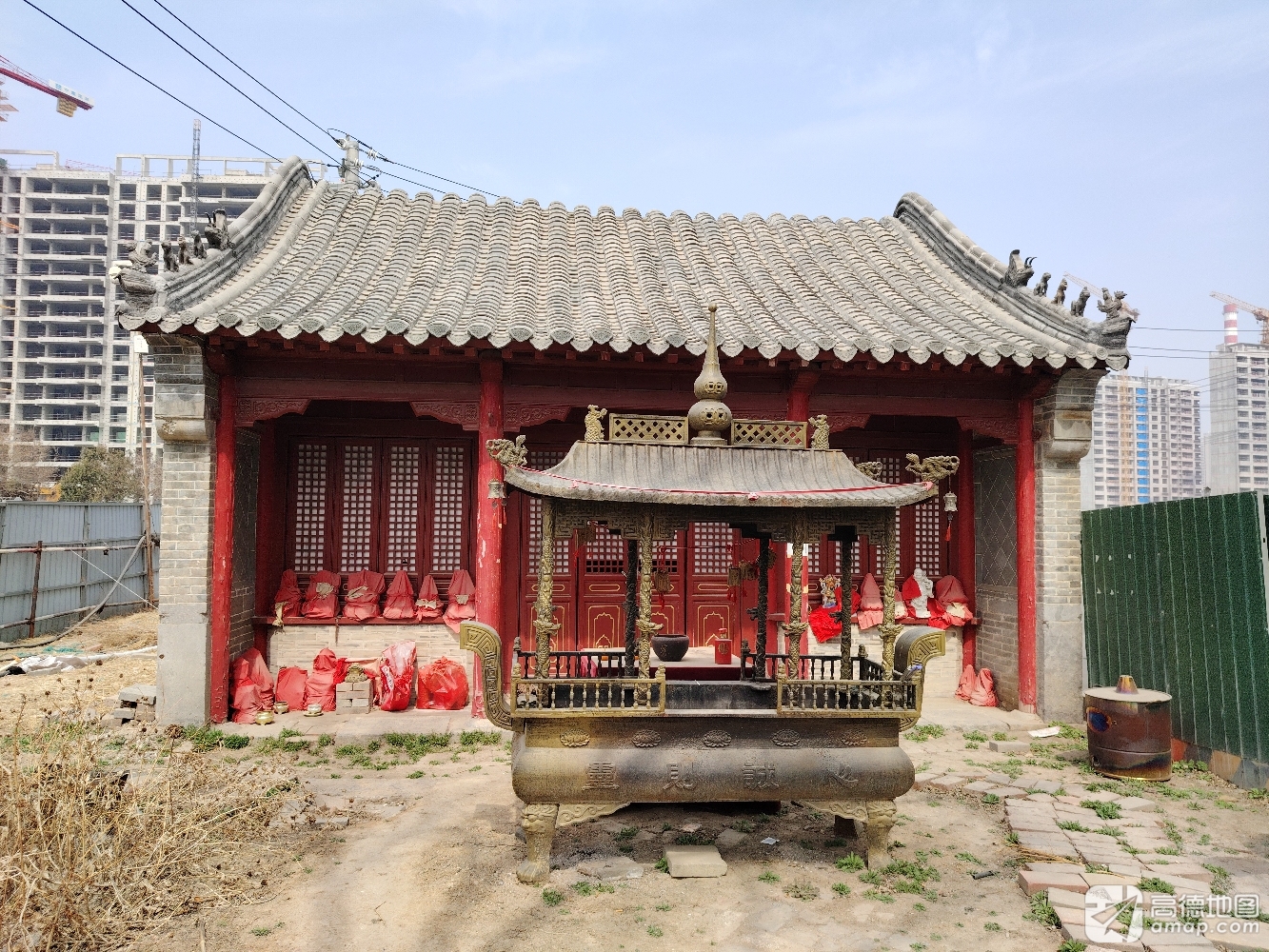 丁家庄五神堂实景照片