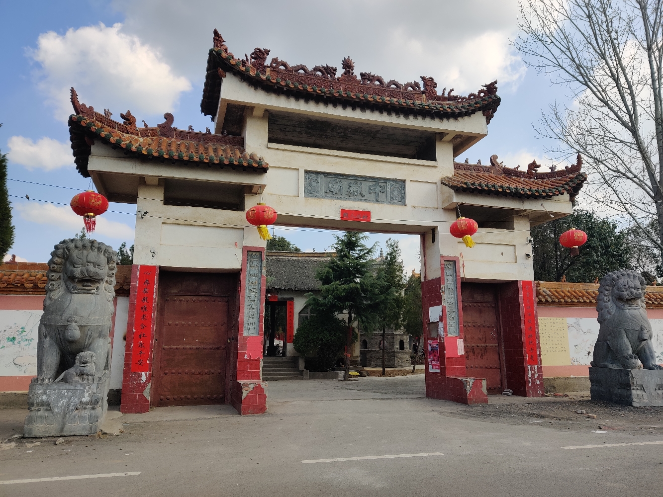 中岳庙实景照片