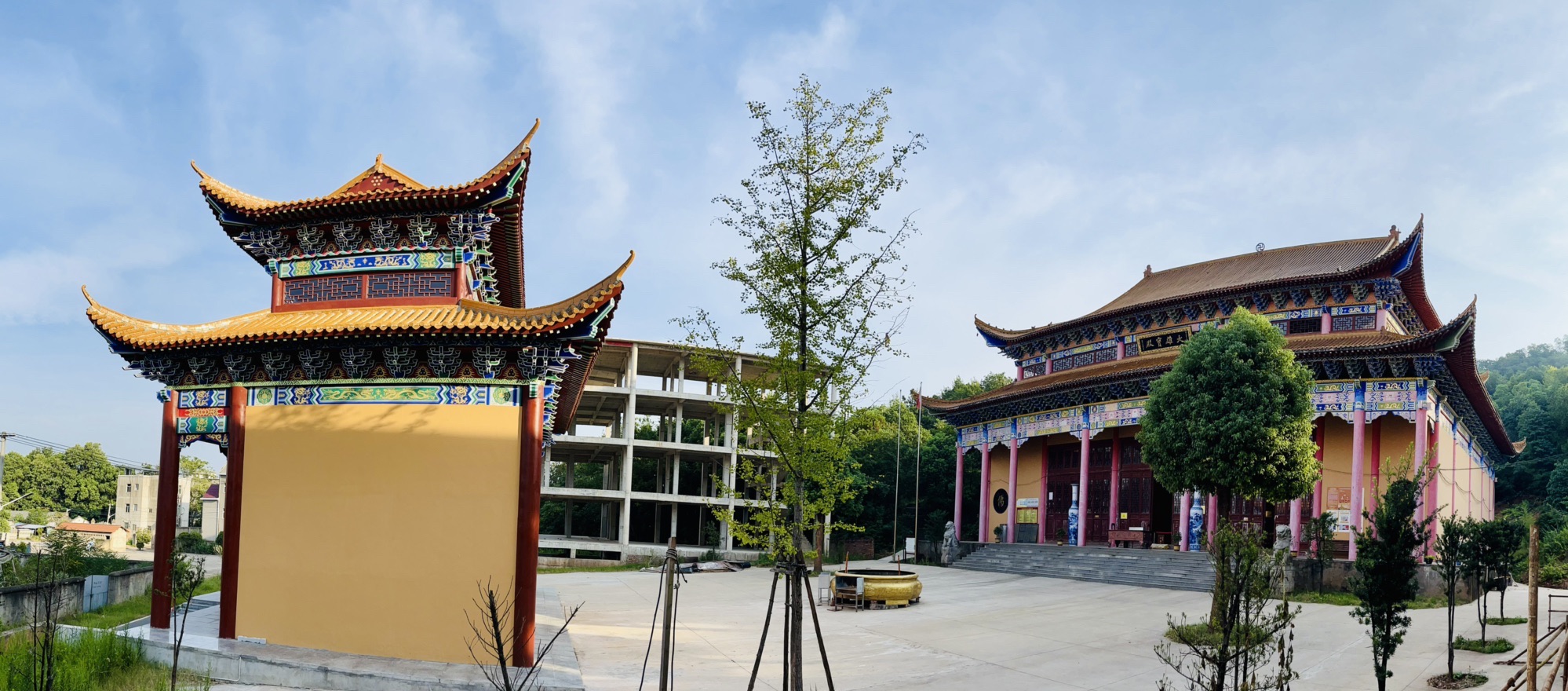 翥山报恩寺实景照片