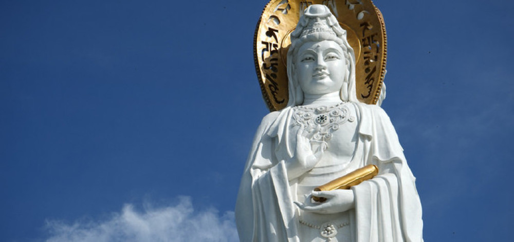 南山文化旅游区南山海上观音景点图片