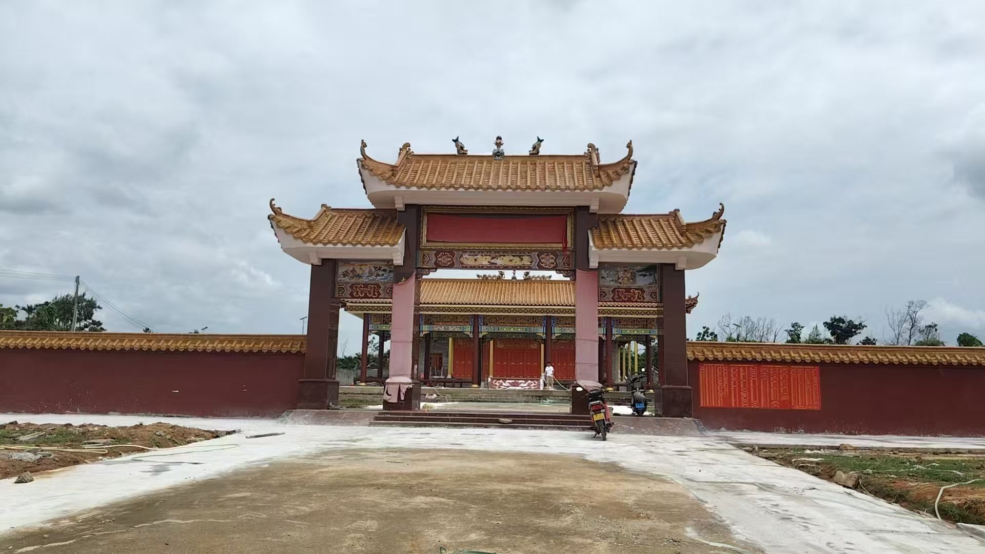 海南文昌黎氏大宗祠实景照片