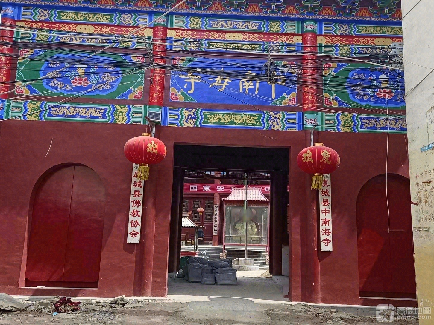 中南海寺院(佛教)实景照片