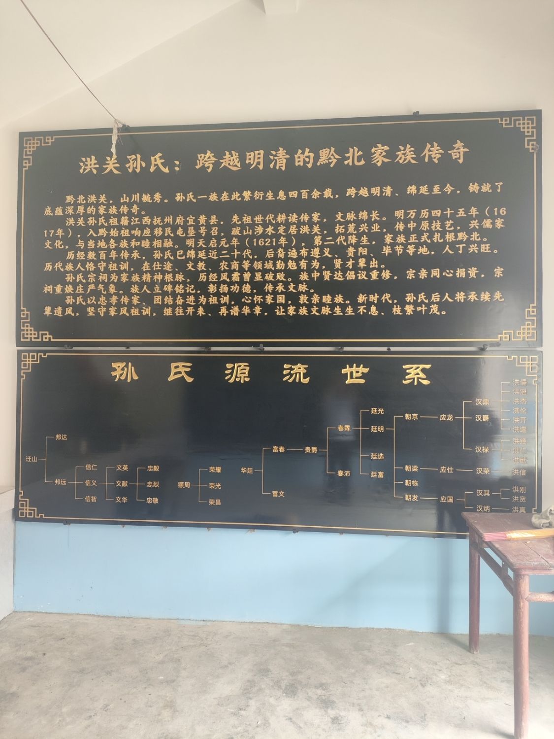洪关孙氏祠堂实景照片