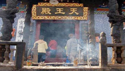 灵山寺实景照片