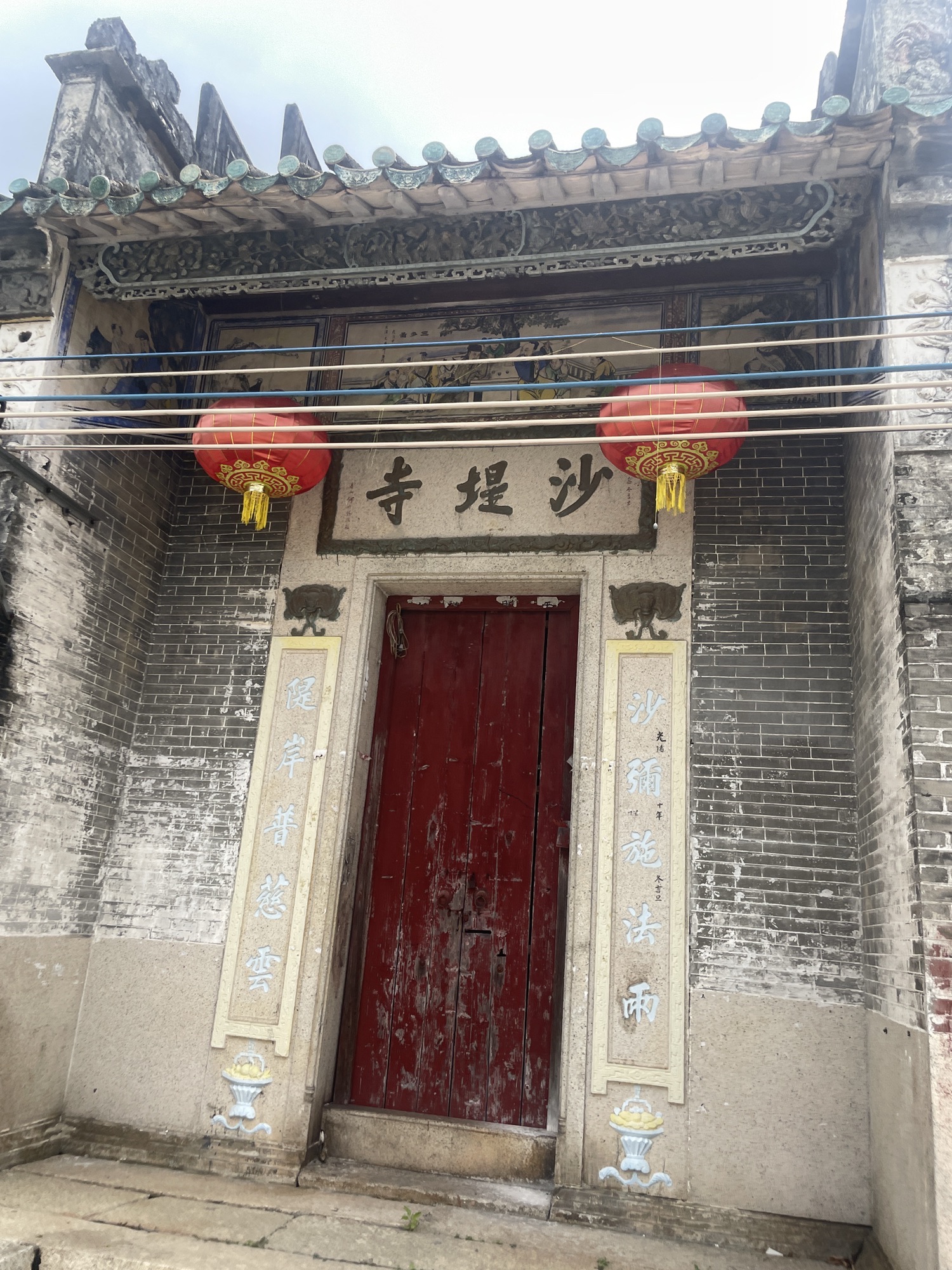 沙堤古庙实景照片