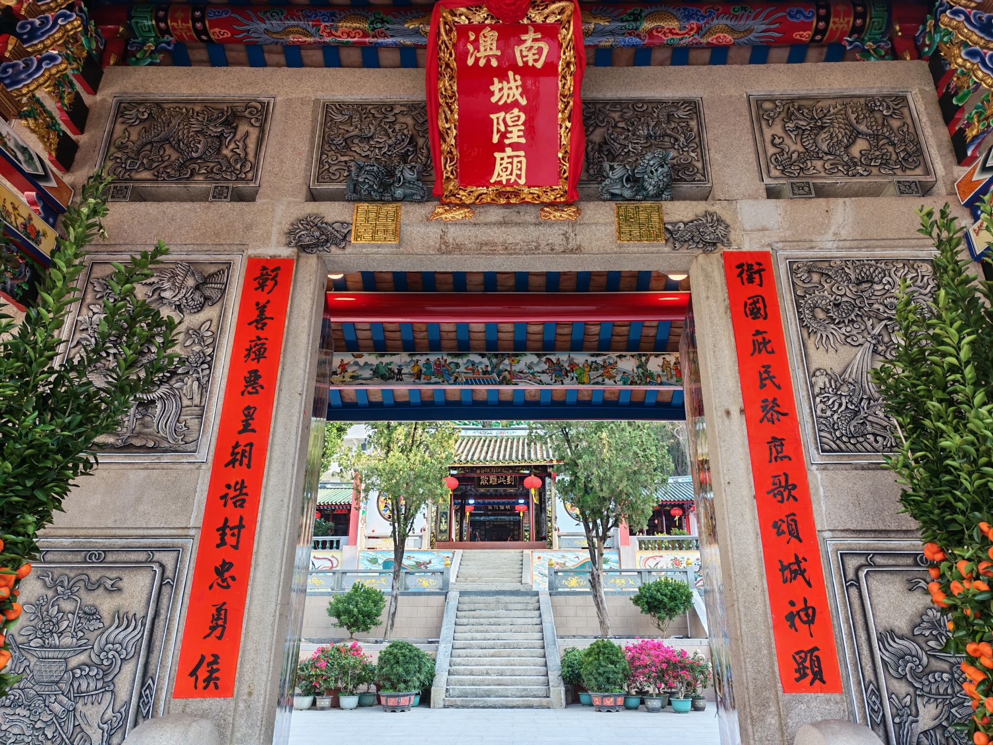 城隍庙实景照片