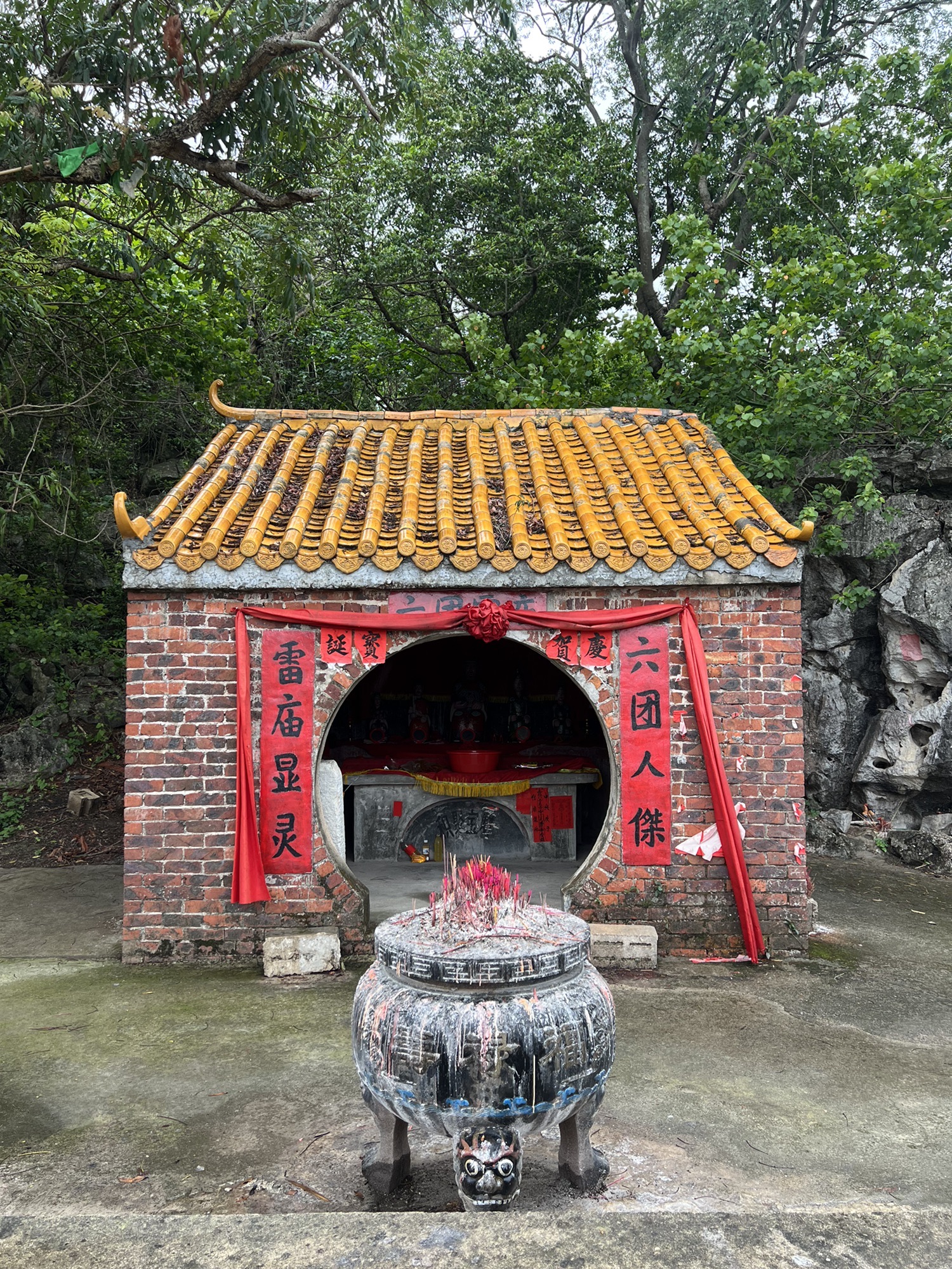 六团雷庙实景照片