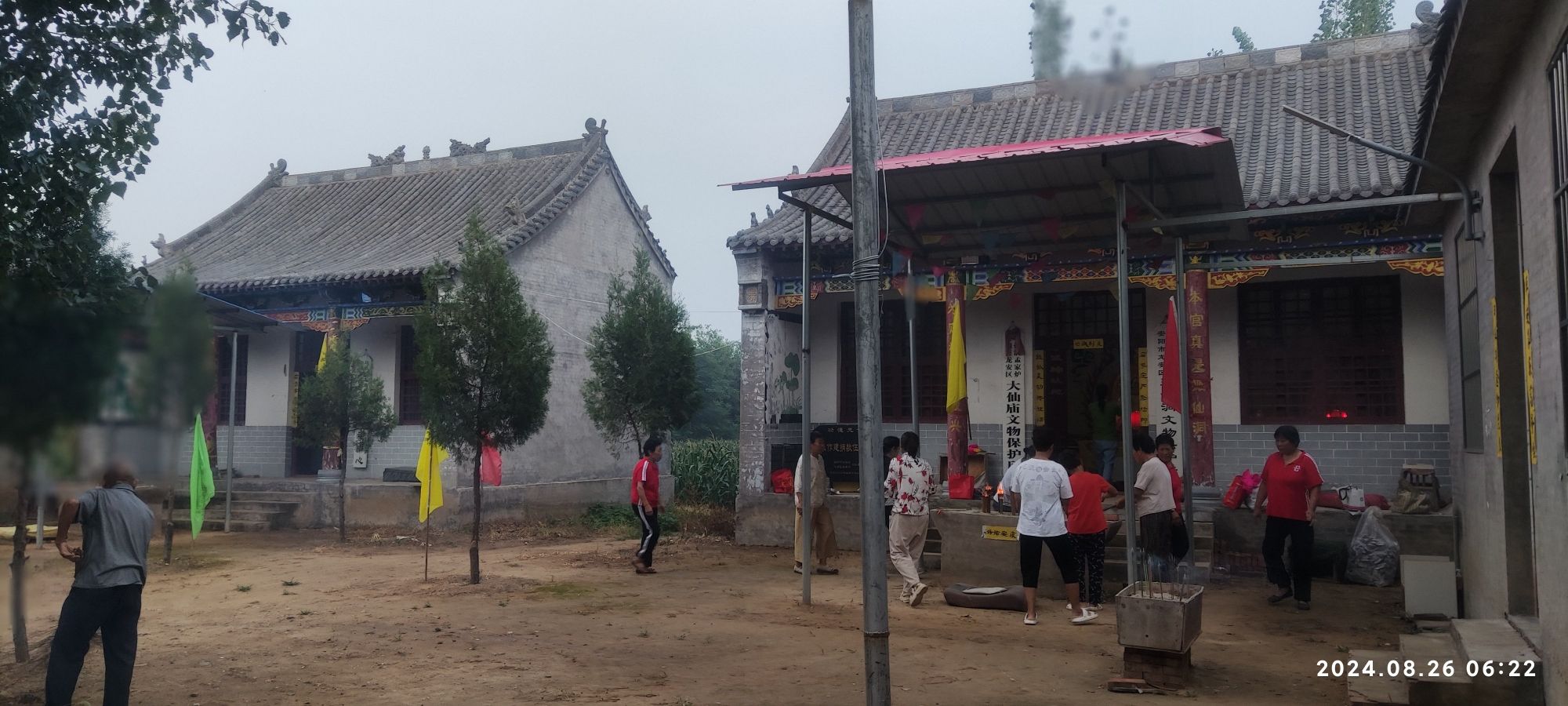 狐大仙庙实景照片