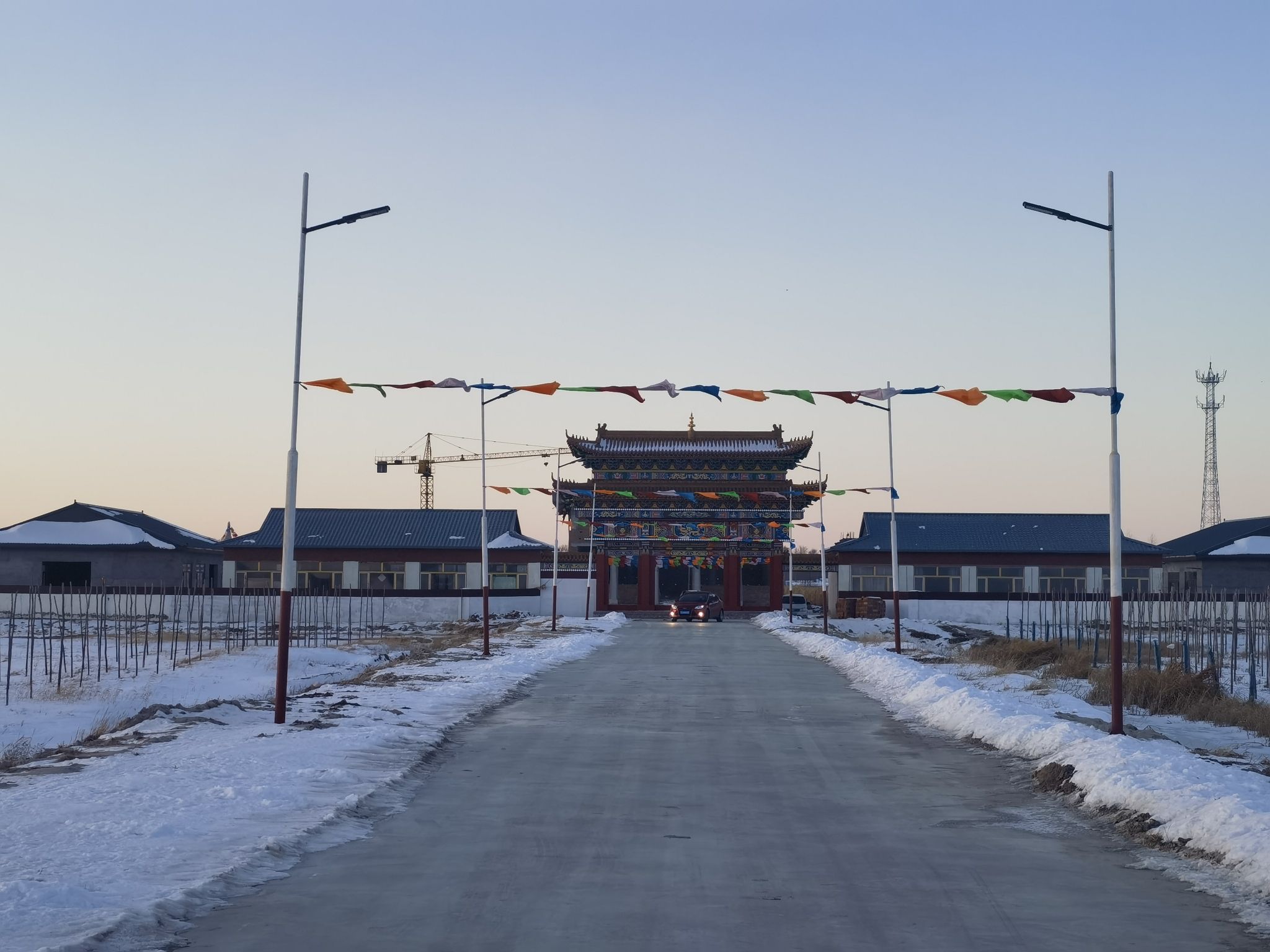 乌兰敖都乡杨家围德寿寺实景照片