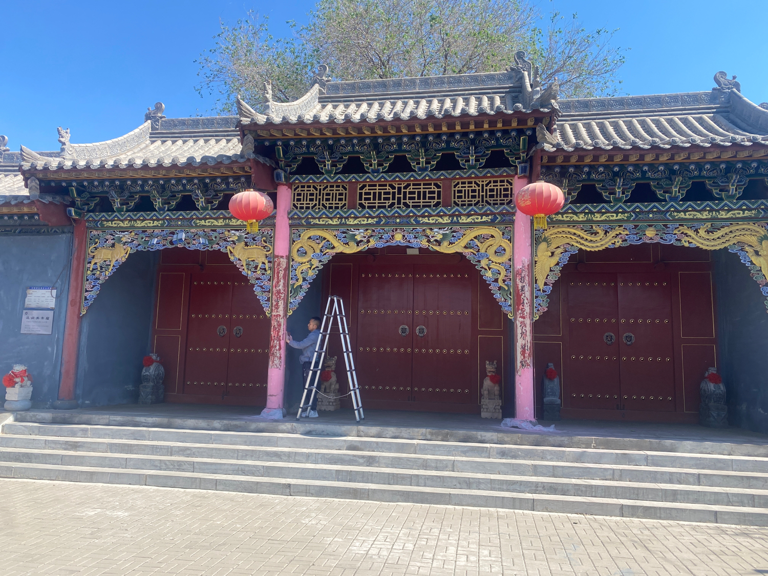 流涧关帝庙实景照片