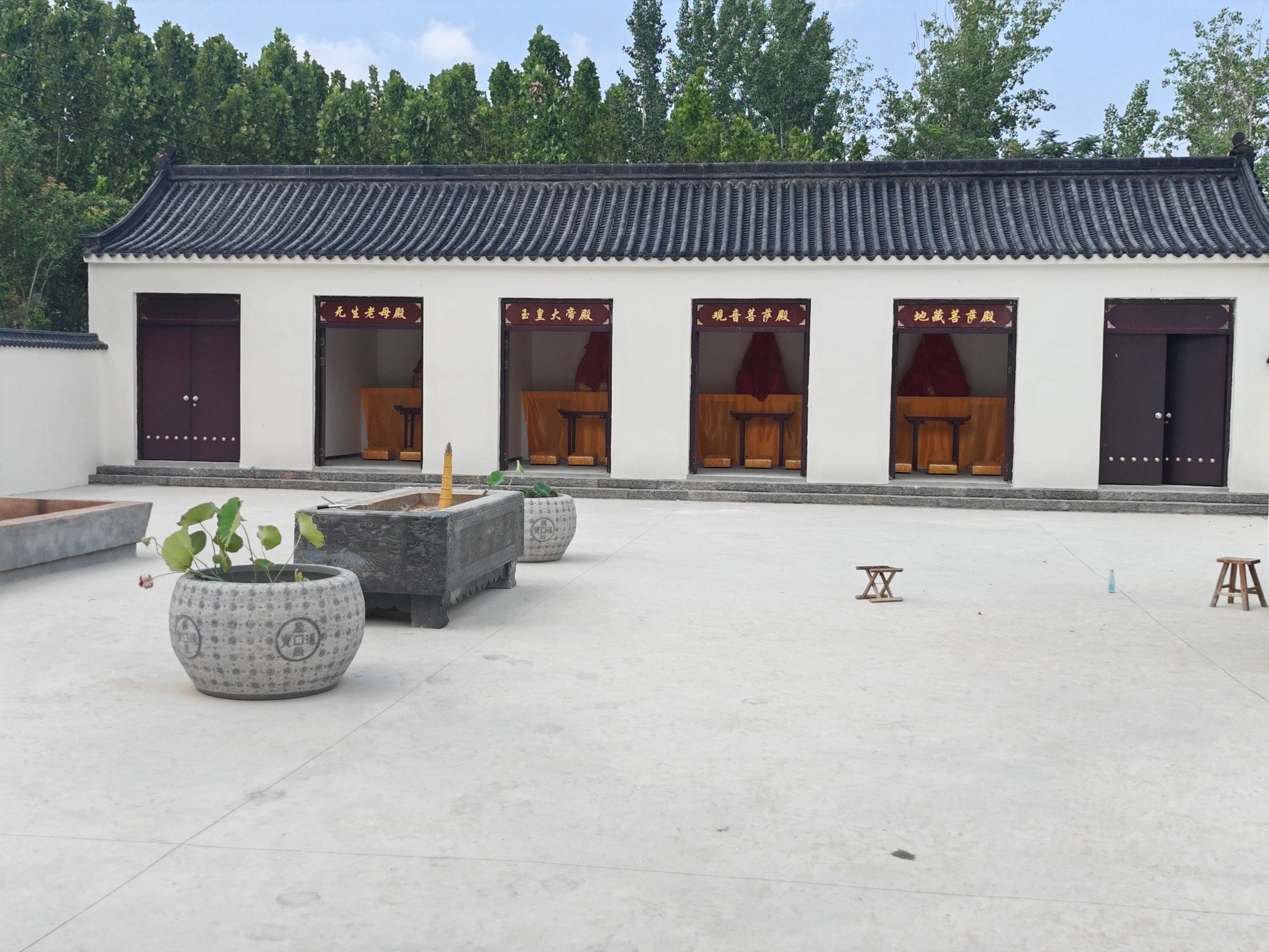 石奶奶庙实景照片
