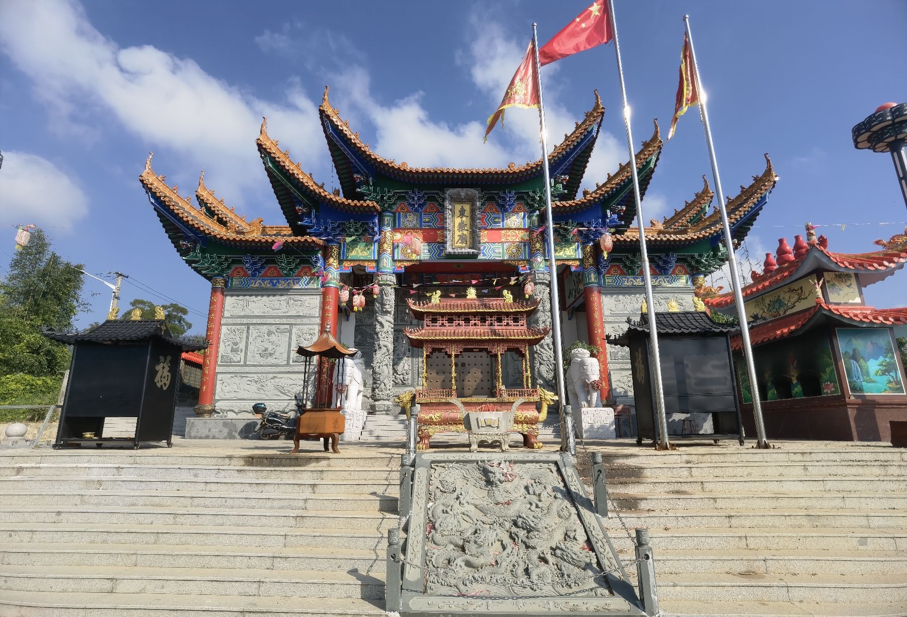 台江东岳庙实景照片