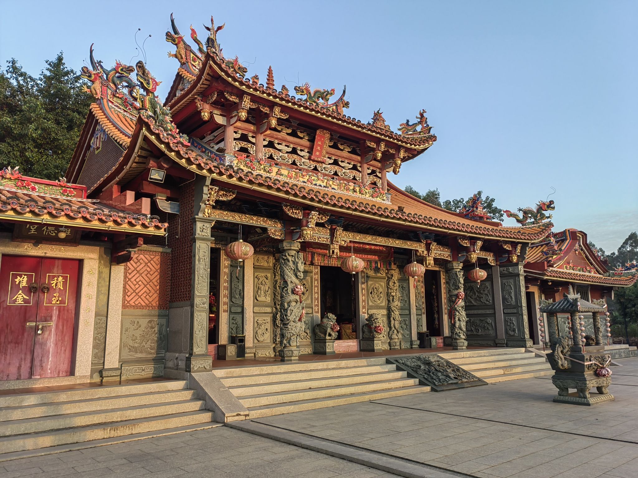 金沙公园威惠庙实景照片