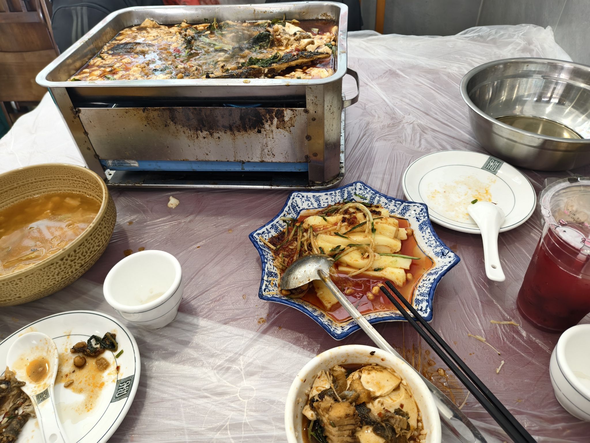 月亮山农家特色绝味豆花烤鱼