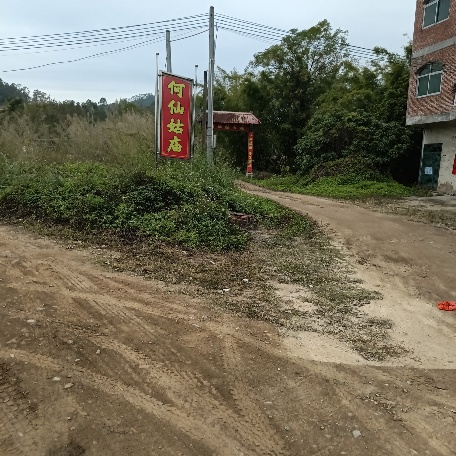 旱河桥何仙姑庙实景照片