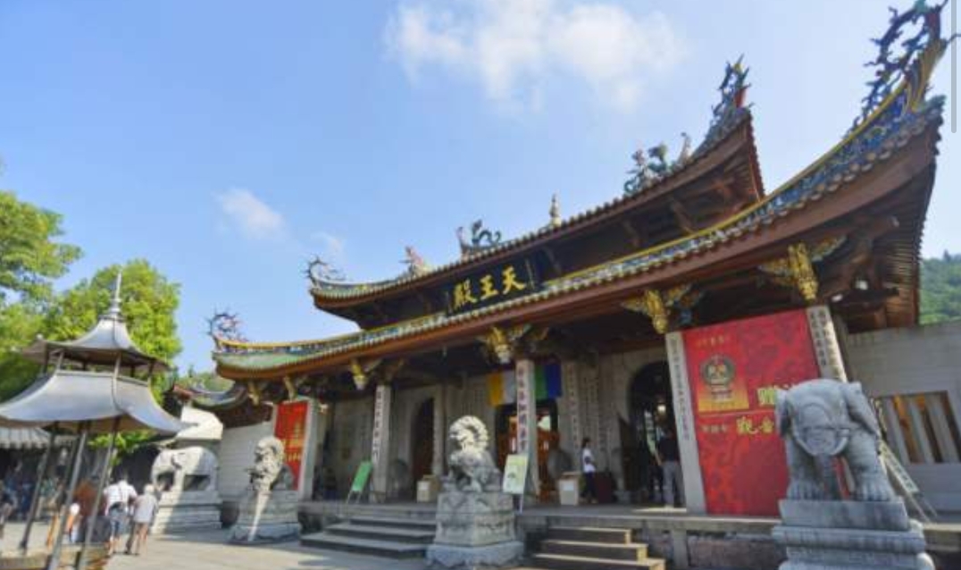 天王殿实景照片