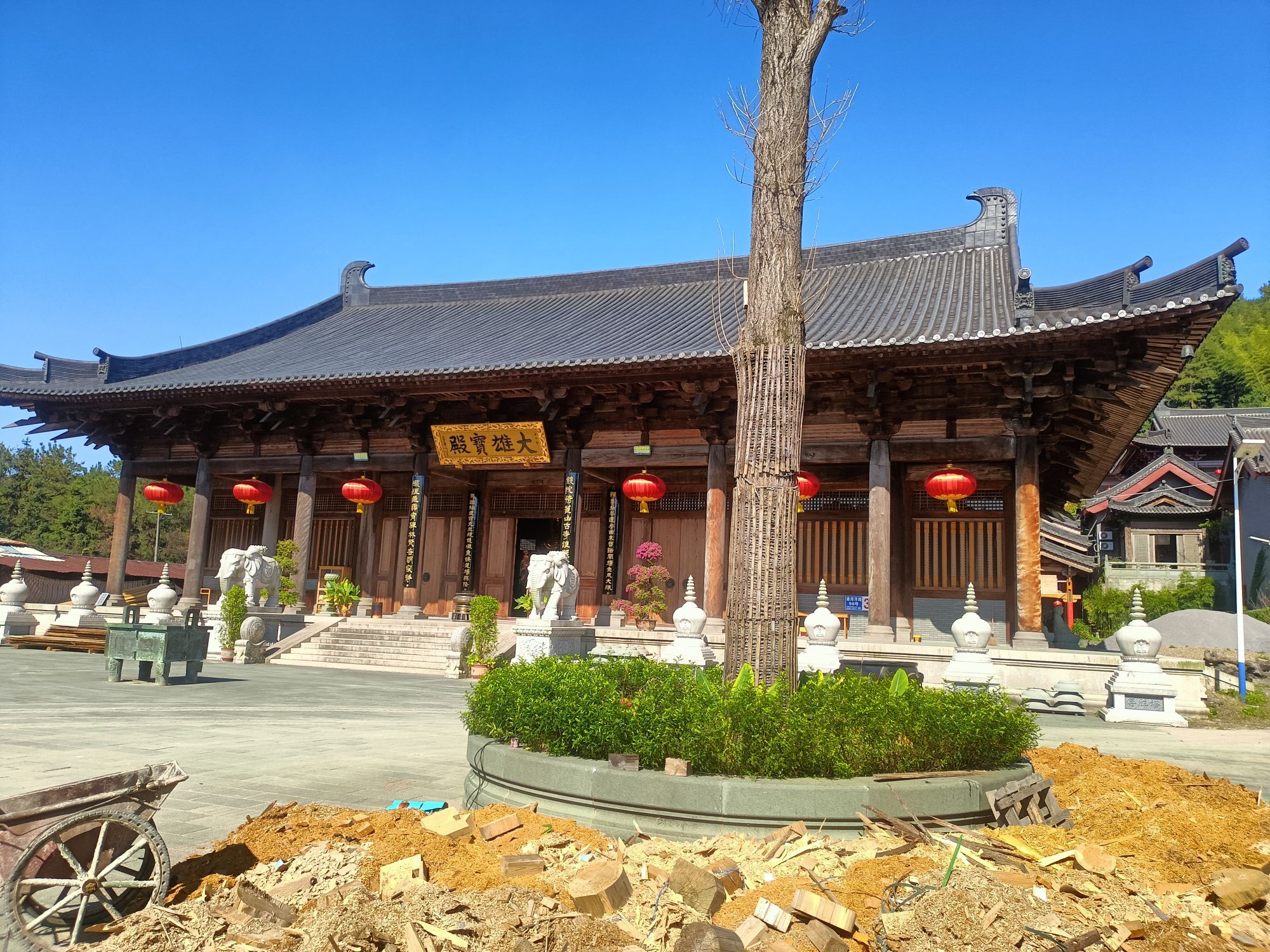 洪林古寺实景照片
