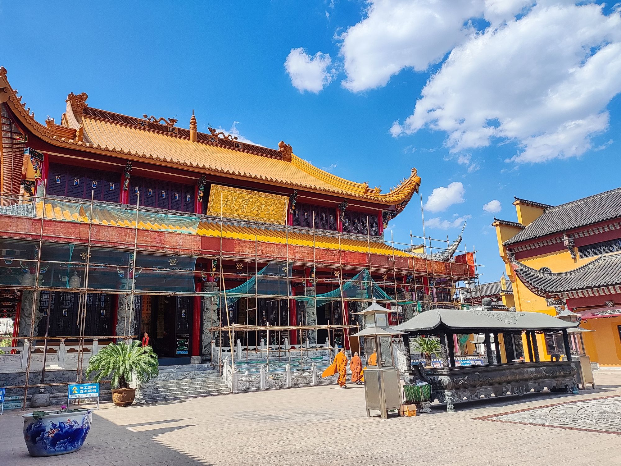 九华山望华禅寺实景照片