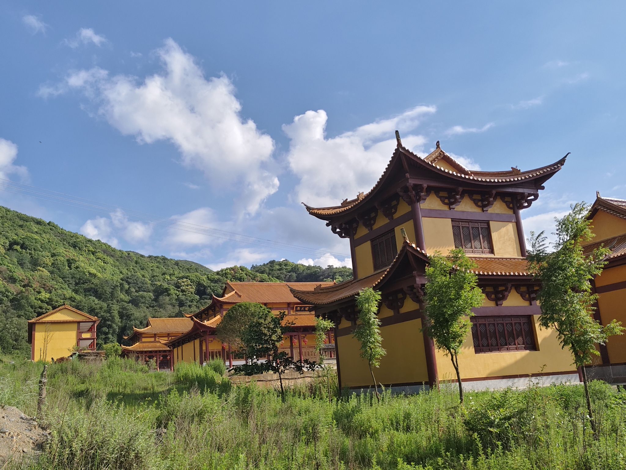 泸西福田观音寺实景照片