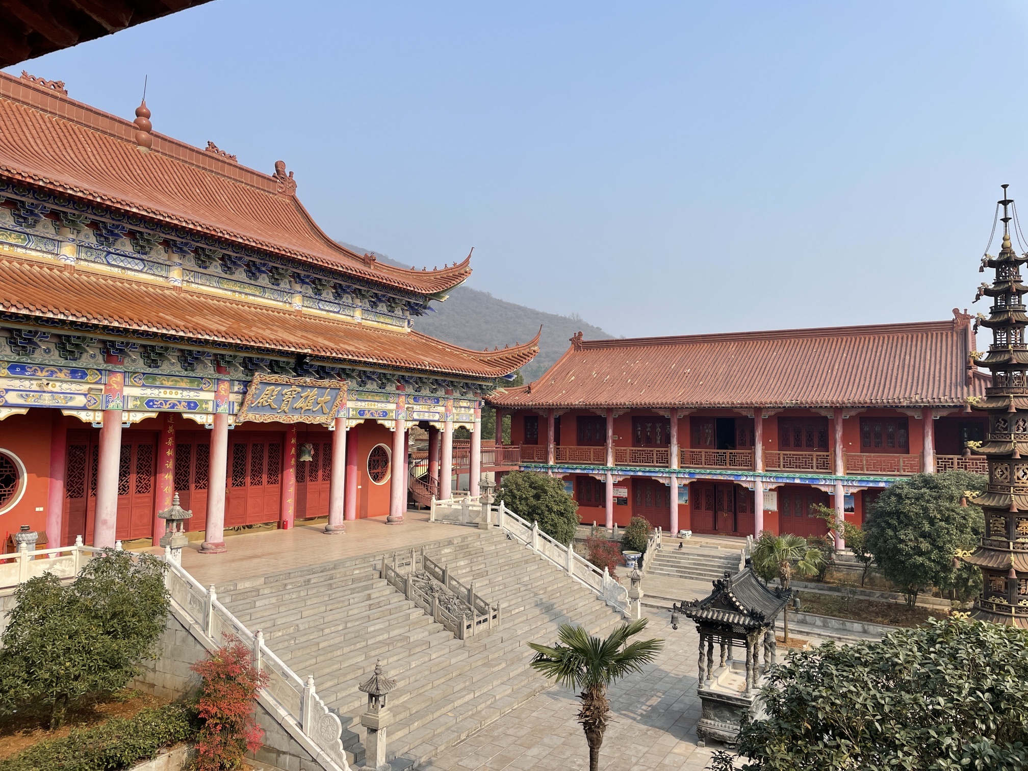 巢湖大力寺实景照片