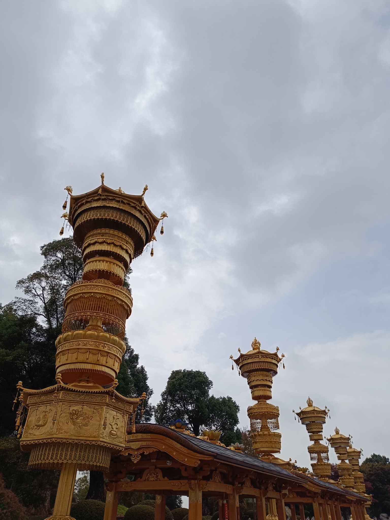 东林寺净土苑上客堂实景照片