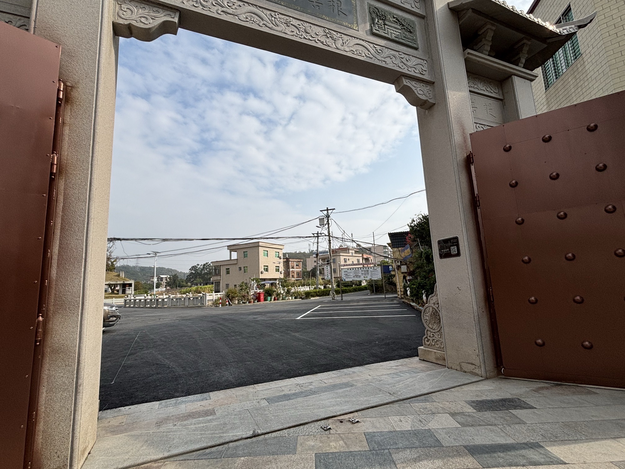 岭头古寺实景照片