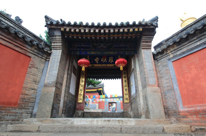 五台山风景名胜区-罗睺寺实景照片