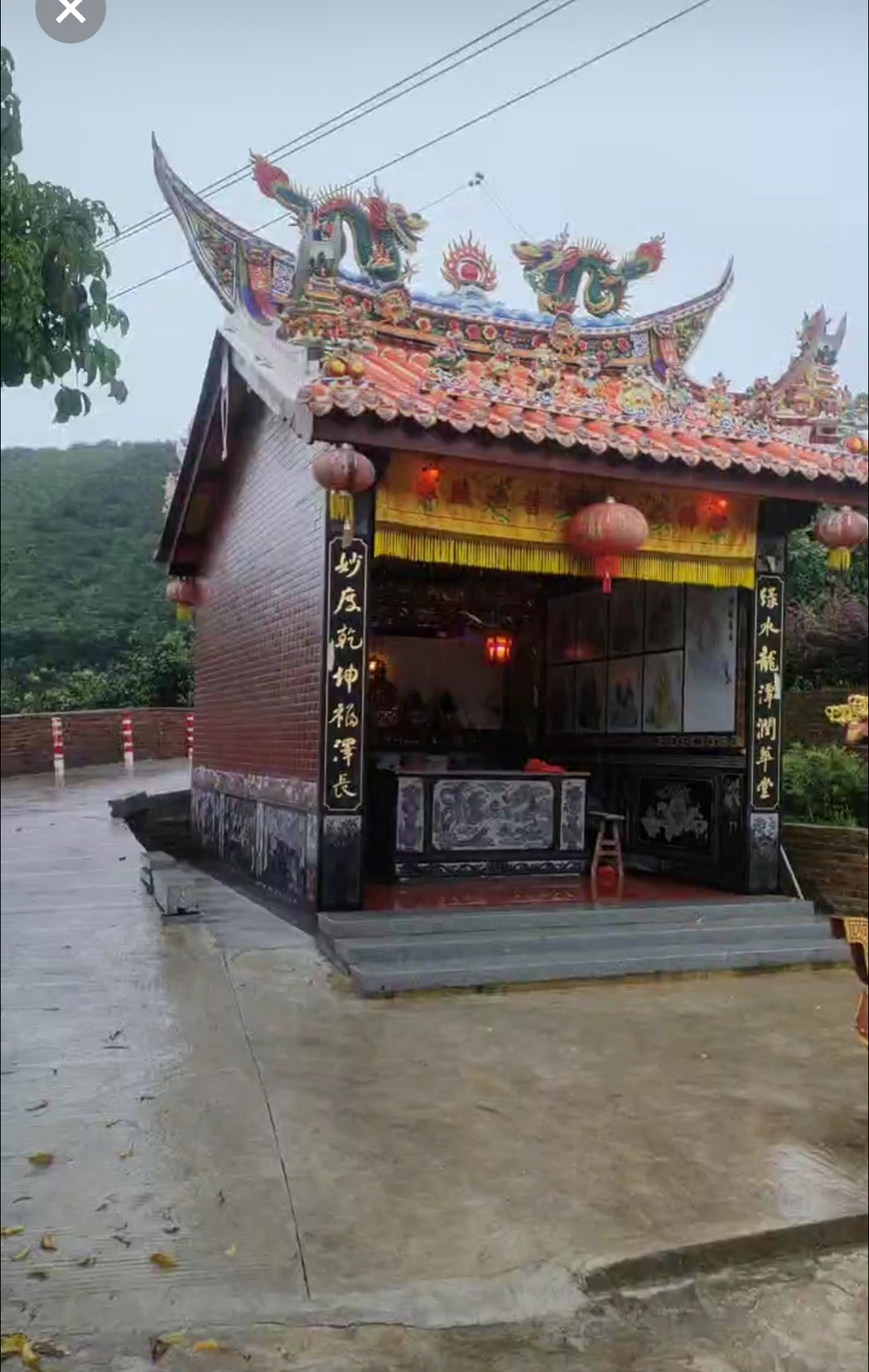 岽头萃福堂观音庙实景照片