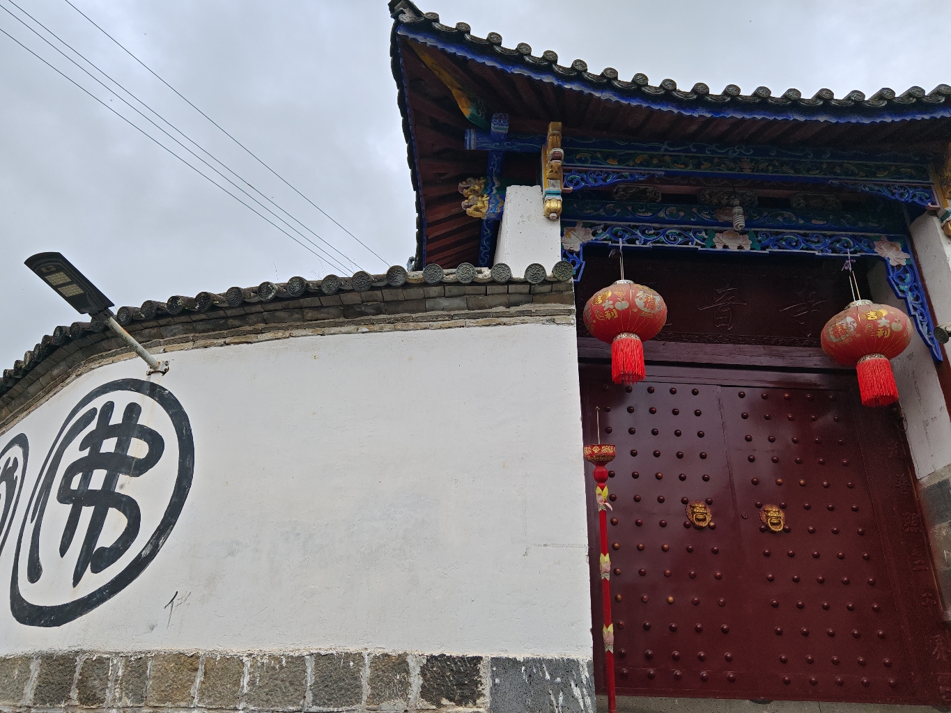上马常观音寺实景照片