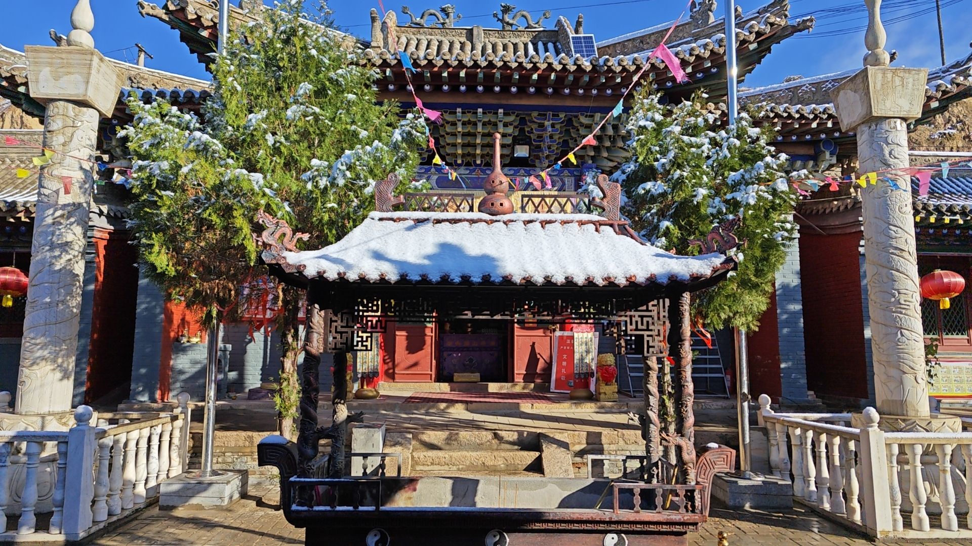 广华山关帝庙实景照片