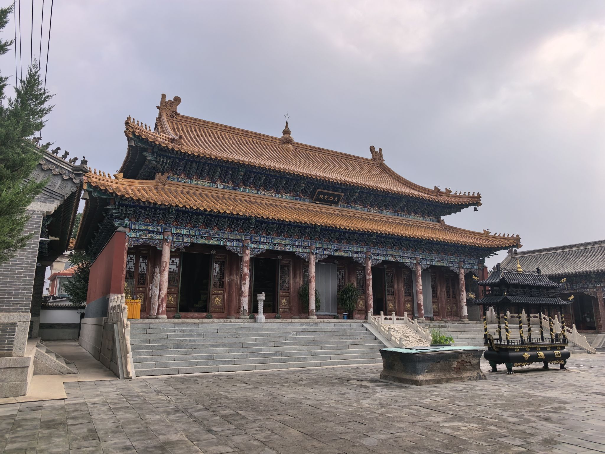 圆通寺实景照片