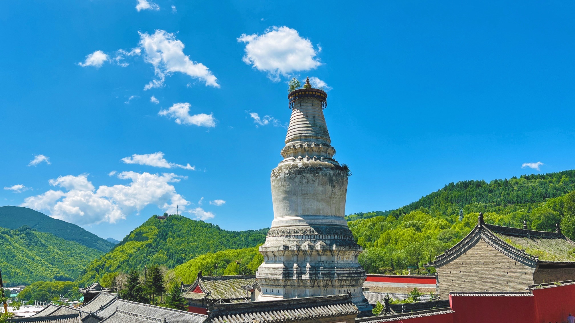五台山风景名胜区-塔院寺实景照片