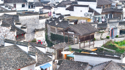 皖南古村落西递宏村 景点照片