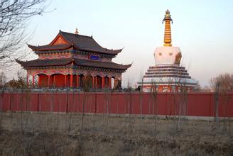 通辽市吉祥密乘大乐林寺实景照片