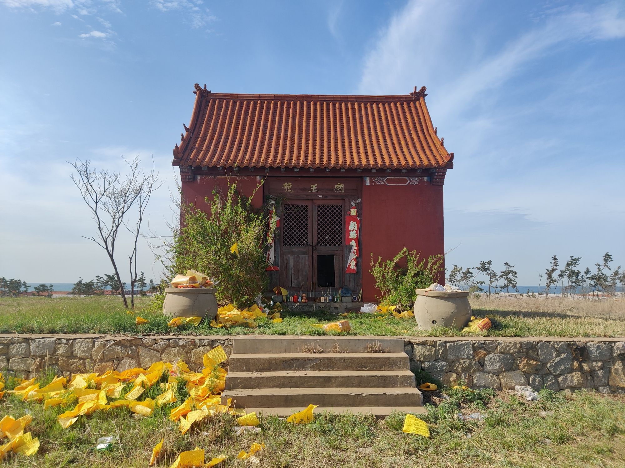 姜格庄街道峒岭村龙王庙实景照片
